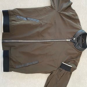 ZARA MEN GREEN BOMBER JACKET